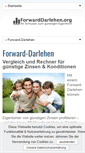 Mobile Screenshot of forwarddarlehen.org